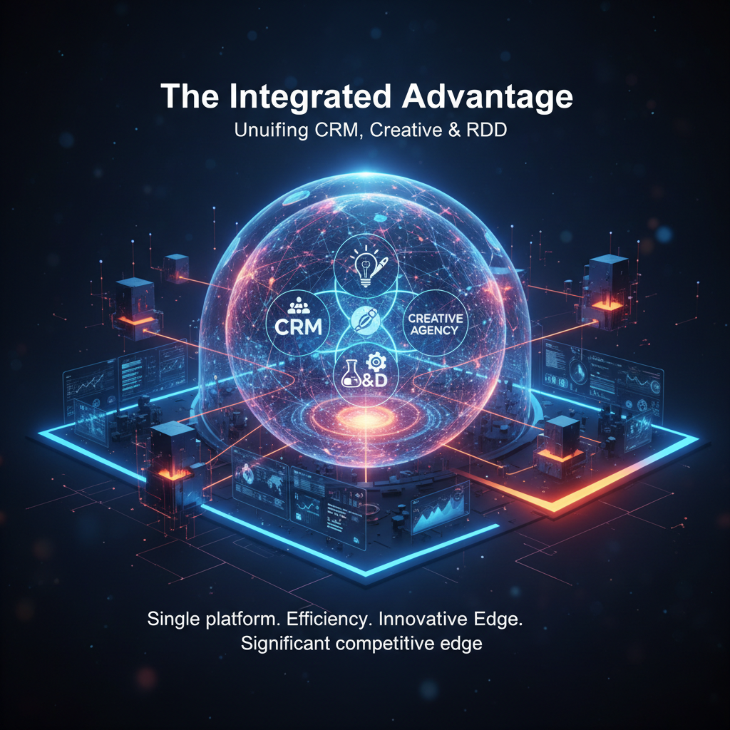 The Integrated Advantage: Unifying CRM, Creative & R&D