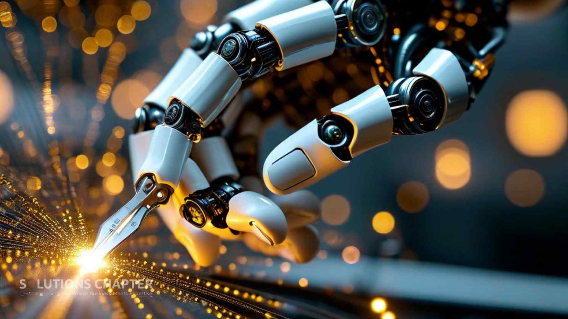 A high-tech digital scalpel cutting through a cloud of gray unstructured data to reveal glowing symbols of human intent, symbolizing the precision of GCP Vertex AI and Gemini models.