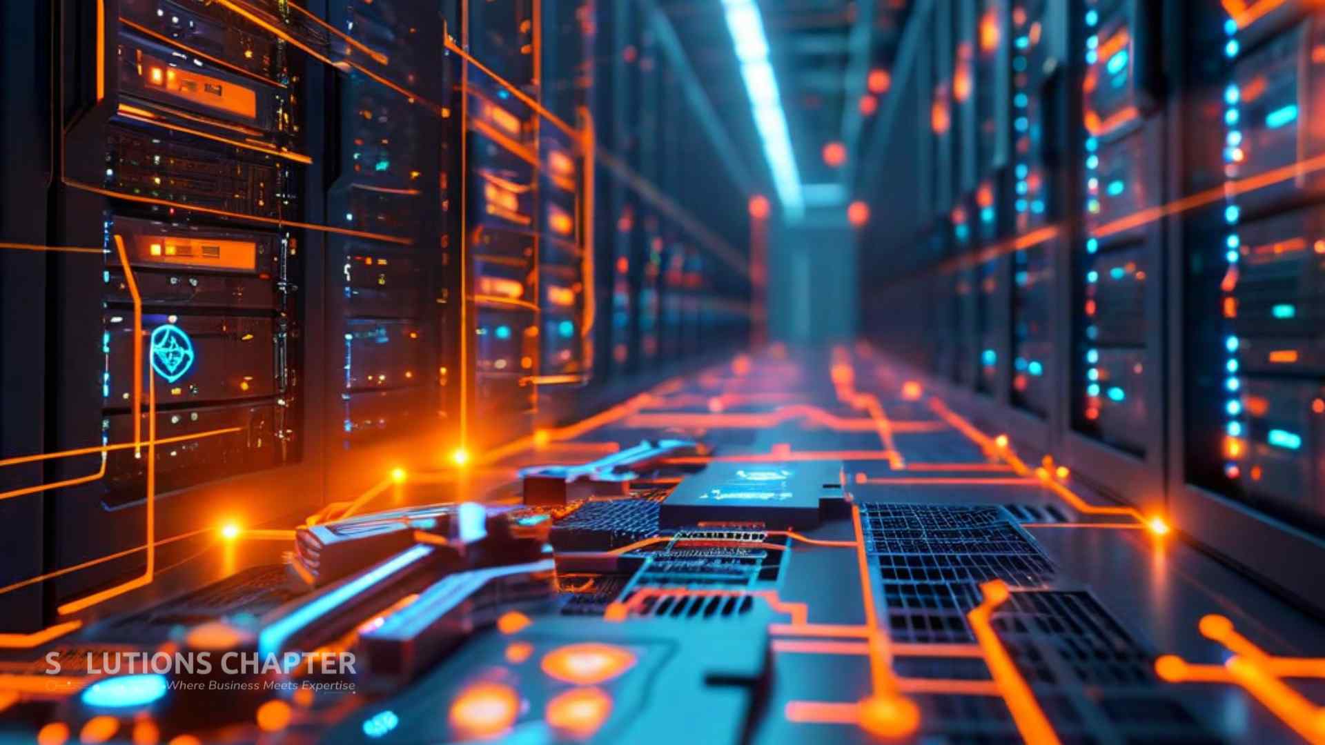 A holographic command center showing a central dashboard (AWS SageMaker) sending blue data streams to monitor and manage multiple smaller floating AI agent models, illustrating the governance and management of a digital workforce.